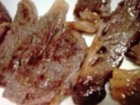 ☆岩塩♪シンプル簡単ステーキ肉☆